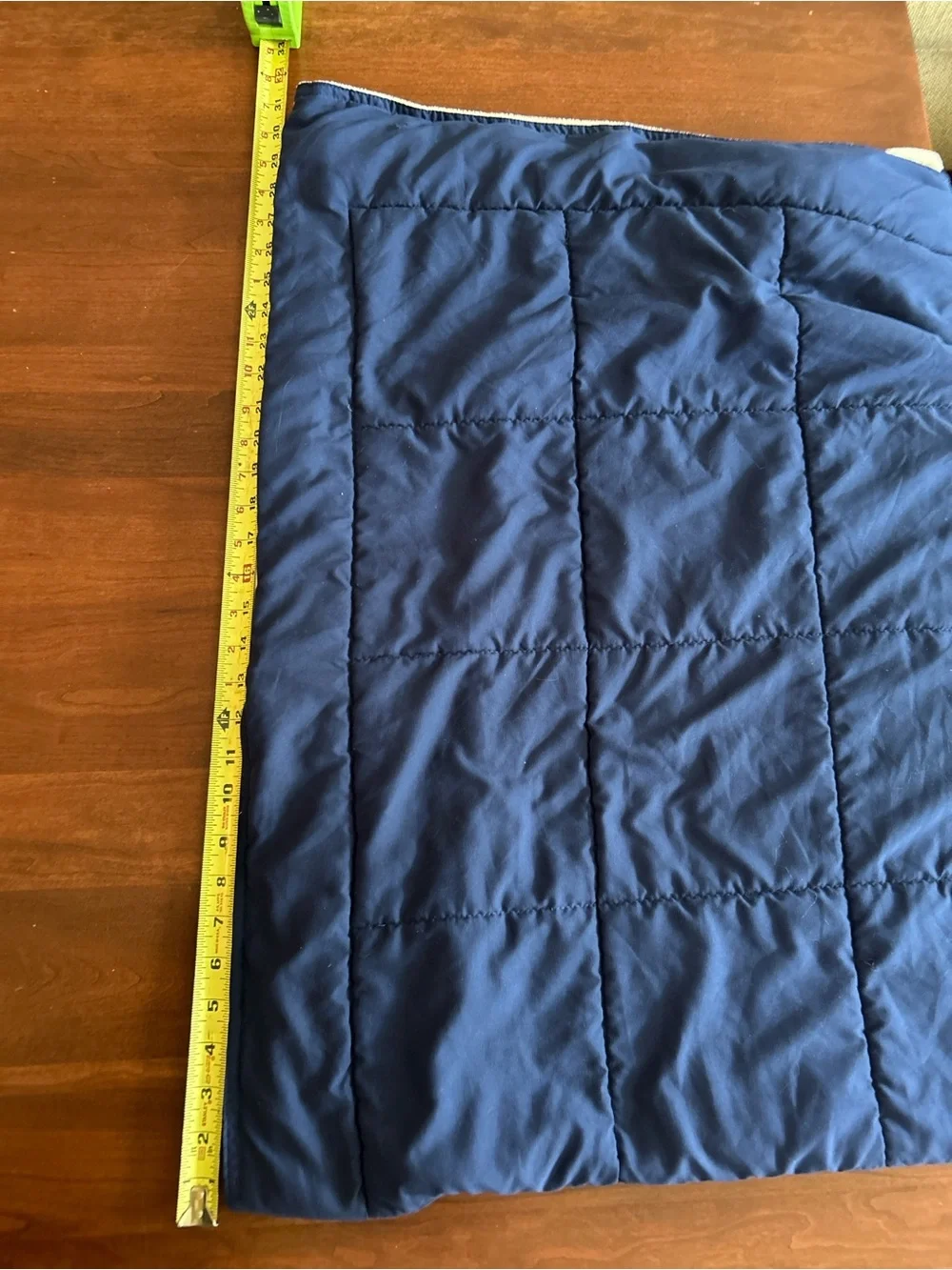 Sleeping bag lightweight for indoors or outdoors sit in for couch 2 zippers